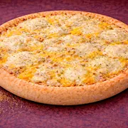 Especiais: 22 - Cinco Queijos - Pizza Grande (Ingredientes: Molho de Tomate, mussarela, catupiry, cheddar, parmesão, provolone, orégano)