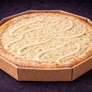 Nobres: 53 - Chocolate Branco - Pizza Grande (Ingredientes: Leite Condensado, mussarela, chocolate branco)