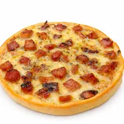 Promocionais: 02-Bacon - Pizza Grande (Ingredientes: Bacon, Molho, Mussarela, Orégano)