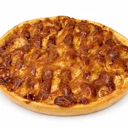 Doces: 34-Banana Nevada - Pizza Grande (Ingredientes: Banana, Chocolate Branco)