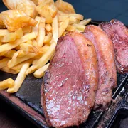 Combos e Porções de Carne: Picanha na chapa - Porções 400g (Ingredientes: Porção)