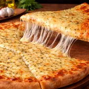 Tradicionais: 15 - Quatro Queijos - Pizza Grande (Ingredientes: Molho de Tomate, mussarela, catupiry, provolone, parmesão, orégano)