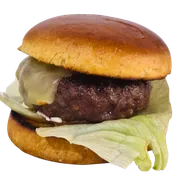 Hambúrguer: PH Burguer - Hambúrguer (Ingredientes: Pão Brioche, Queijo, Alface, Tomate, Catupiry, 180g de Carne Artesanal)
