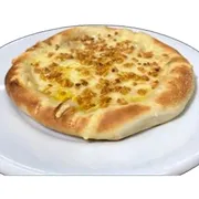 Tradicionais: Alho c/ Queijo - Esfihas (Ingredientes:  Queijo, Alho)