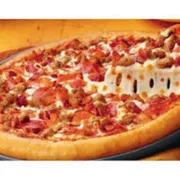 Promocionais: Suprema - Pizza Grande (Ingredientes: Alho, Calabresa, Molho, Mussarela, Orégano, Tomate)