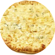 Tradicionais: 5 Queijos - Pizza Família (Ingredientes:  Azeitona,  Catupiry,  Gorgonzola,  Mussarela,  Orégano,  Parmesão,  Provolone, Molho)