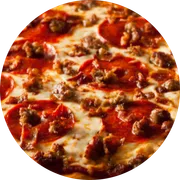 Tradicionais: Baiana - Pizza Família (Ingredientes:  Azeitona,  Calabresa,  Mussarela,  Orégano,  Pimenta calabresa, Molho)