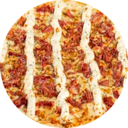 Tradicionais: Carne Seca - Pizza Família (Ingredientes:  Azeitona,  Carne seca desfiada,  Catupiry,  Cebola,  Mussarela,  Orégano, Molho)