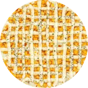 Tradicionais: Milho - Pizza Família (Ingredientes:  Azeitona,  Catupiry,  Milho,  Mussarela,  Orégano, Molho)