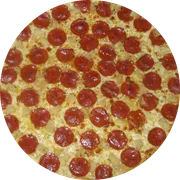 Tradicionais: Peperoni - Pizza Família (Ingredientes:  Azeitona,  Bacon,  Lombinho,  Mussarela,  Orégano,  Parmesão,  Peperoni (import.),  Pimentão, Molho)