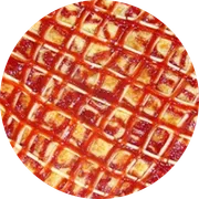 Doces: Romeu e Julieta - Pizza Família (Ingredientes:  Goiabada,  Mussarela)