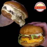 Combos Burguer Mais Vendidos.: Combo Pai e FilhoSalada burger + simples Burger - Combos Burguer Mais Vendidos. (Ingredientes: 1 Salada burger + 1 simples Burguer)