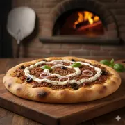Esfihas Especiais: Carne Desfiada com Catupiry - Esfiha (Ingredientes: Esfiha)