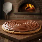 Esfihas Doces Especiais: Nutella - Esfiha (Ingredientes: Esfiha)