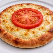 Esfihas Salgadas: Mussarela Com Tomate - Esfiha Salgada (Ingredientes: Mussarela, Tomate)