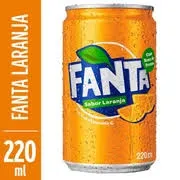 Refrigerantes: FANTA LARANJA 220 ML - REFRIGERANTE