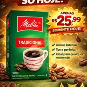*Promoção*: Café Melitta Tradicional 500g - 500g