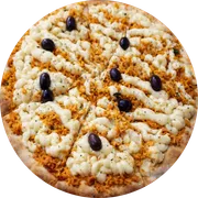 Tradicionais: Frango II - Pizza Grande (Ingredientes: Frango Desfiado, Catupiry)