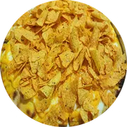Tradicionais: Doritos - Pizza Grande (Ingredientes: Mussarela, Cheddar, Catupiry, Doritos)