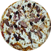 Tradicionais: Frango Cream - Pizza Grande (Ingredientes: Frango, Cream cheese, Bacon)
