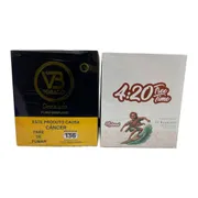 TABACOS: TABACO VB + PAPEL 4:20 - ACIMA DE 25 UNIDADES SAI R$ 7,80 CADA