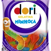 Doces e outros: Dori Gelatina MINHOCA 13 g - Dori Gelatina MINHOCA 13 g.