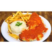 Jantinhas: Parmegiana de Carne - Jantinhas (Ingredientes: Parmegiana de Carne)
