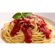 Jantinhas: Espaguete ao Molho Sugo - Jantinhas (Ingredientes: Espaguete ao Molho Sugo)