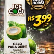Gelo: Gelo Sabor Ice Coco - 190g