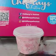 Sobremesa: Sorvete de pote Sensação - SORVETE pote de 350 ml, COBERTURA DE MORANGO OU CHOCOLTE