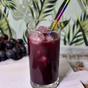 Sucos de Polpa & Natural: Suco Polpa Uva com água - Suco Polpa de Uva batido com água