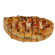 Calzones: Calabresa - Calzone Grande (Ingredientes: Molho de Tomate,  Mussarela, Calabresa,  Cebola,  Tomate Seco,  Orégano)