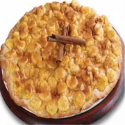 Doces: Banana - Pizza Gigante (Ingredientes: Banana, Canela em Pó, Creme de Leite, Mel, Mussarela)