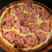 Clássicos: Canadense - Pizza Gigante (Ingredientes: Champignon, Lombo, Molho de Tomate, Mussarela, Orégano)
