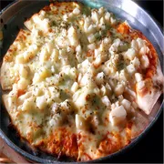 Clássicos: Palmito - Pizza Gigante (Ingredientes: Molho de Tomate, Mussarela, Orégano, Palmito)