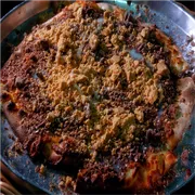 Doces: Brigadeiro - Pizza Gigante (Ingredientes: Chocolate Preto, Creme de Leite, Granulado, Mussarela)