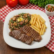 Pratos Individuais: Filé Bovino - Executivo (Ingredientes: Contra Filet)