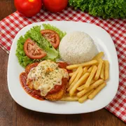 Pratos Individuais: Parmegiana Frango - Executivo (Ingredientes: Parmegiana)