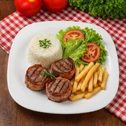 Pratos Individuais: Medalhão Mignon - Executivo (Ingredientes: Filet Mignon)