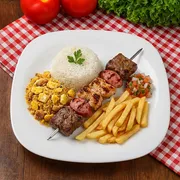 Pratos Individuais: Churrasco Misto - Executivo (Ingredientes: Churrasco Misto)