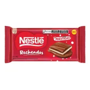 Barras de Chocolate: Barra Chocolate PrestigioNestle Recheada 90g)
