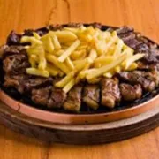 Porções: Porção de Picanha 200g c/ Fritas 200g, Queijo Muçarela - Porções