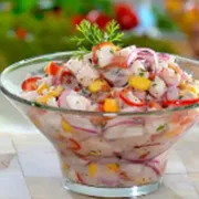Entradas: Ceviche Tilápia 150gr - Entradas