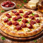 Doces: Romeu e Julieta - Pizza Grande (Ingredientes: Mussarela,  Goiabada)