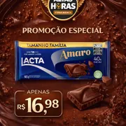 Chocolates: Lacta Amaro Família 160g - Meio Amargo
