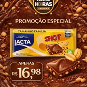 Chocolates: Lacta Shot Família 160g - 160g