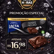 Chocolates: Lacta Diamante Negro Família 160g - 160g