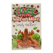 Haze 50g: HAZE - SINFUL MINT - PACK MISTO R$139,00 CADA /// PACK FECHADO R$ 121,00 CADA /// ACIMA DE 12 PACK FECHADO R$ 119,00 CADA