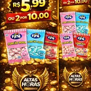 *Promoção*: Marshmallow Fini 2 unidade - 250g cada