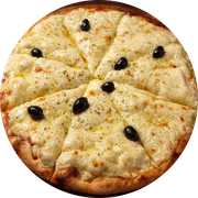 Tradicionais: Namorados - Pizza Grande (Ingredientes: Palmito, Catupiry, Mussarela)
